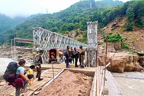 Rescue operation in Sikkim